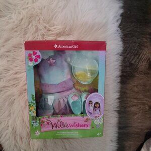 American Girl Wellie Wishers new 2 in 1 sparkly mermaid outfit